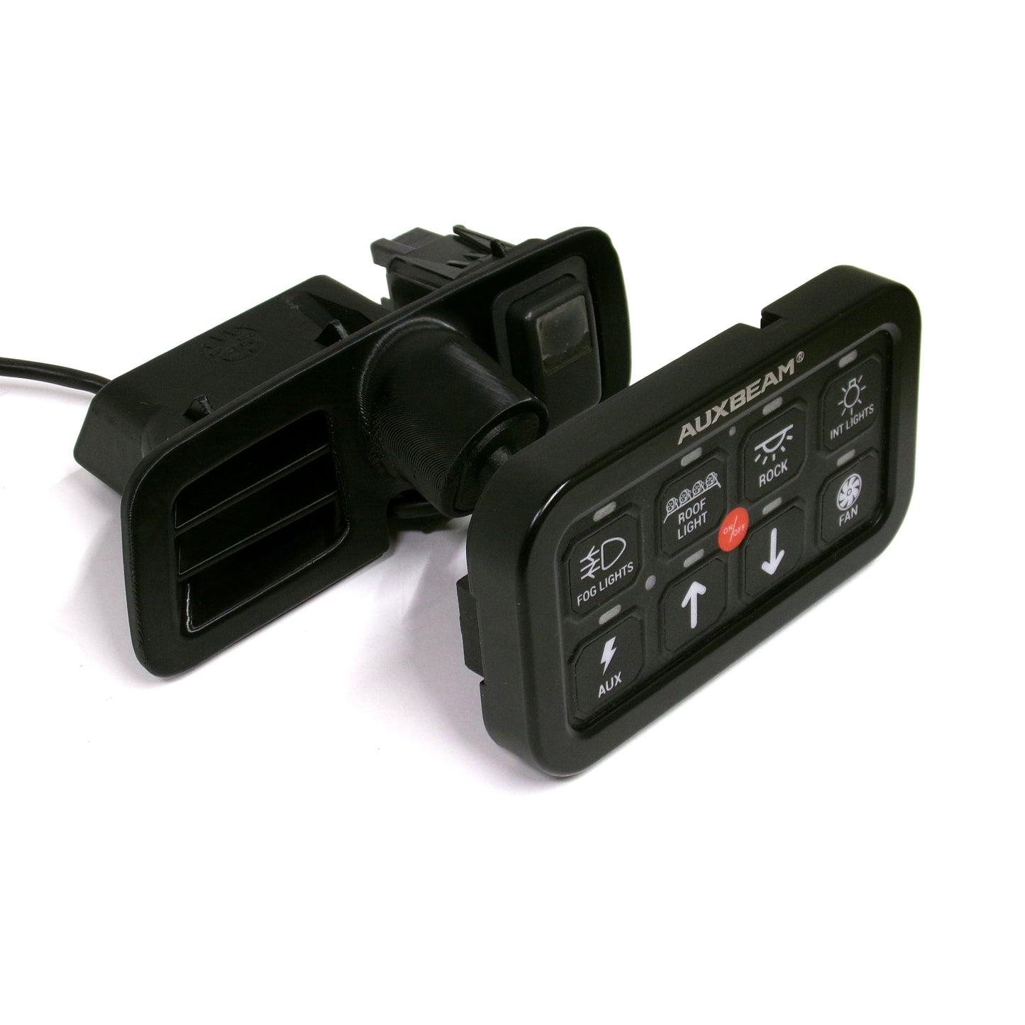 Custom Auxbeam mount for 1997-2001 CRV Defrost vent