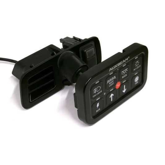 Custom Auxbeam mount for 1997-2001 CRV Defrost vent