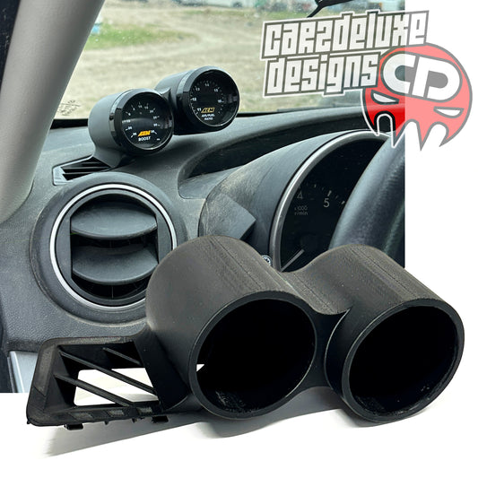 DUAL GAUGE POD MOUNT FITS MAZDA 3 2010-2013