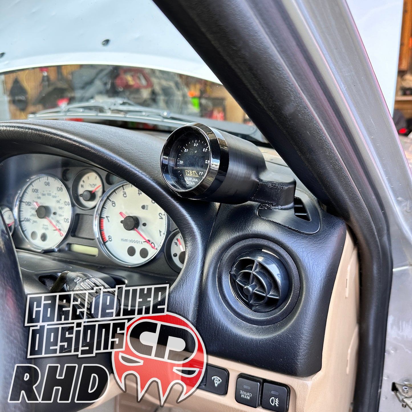 GAUGE POD SINGLE 1999-2004 MAZDA MIATA NB