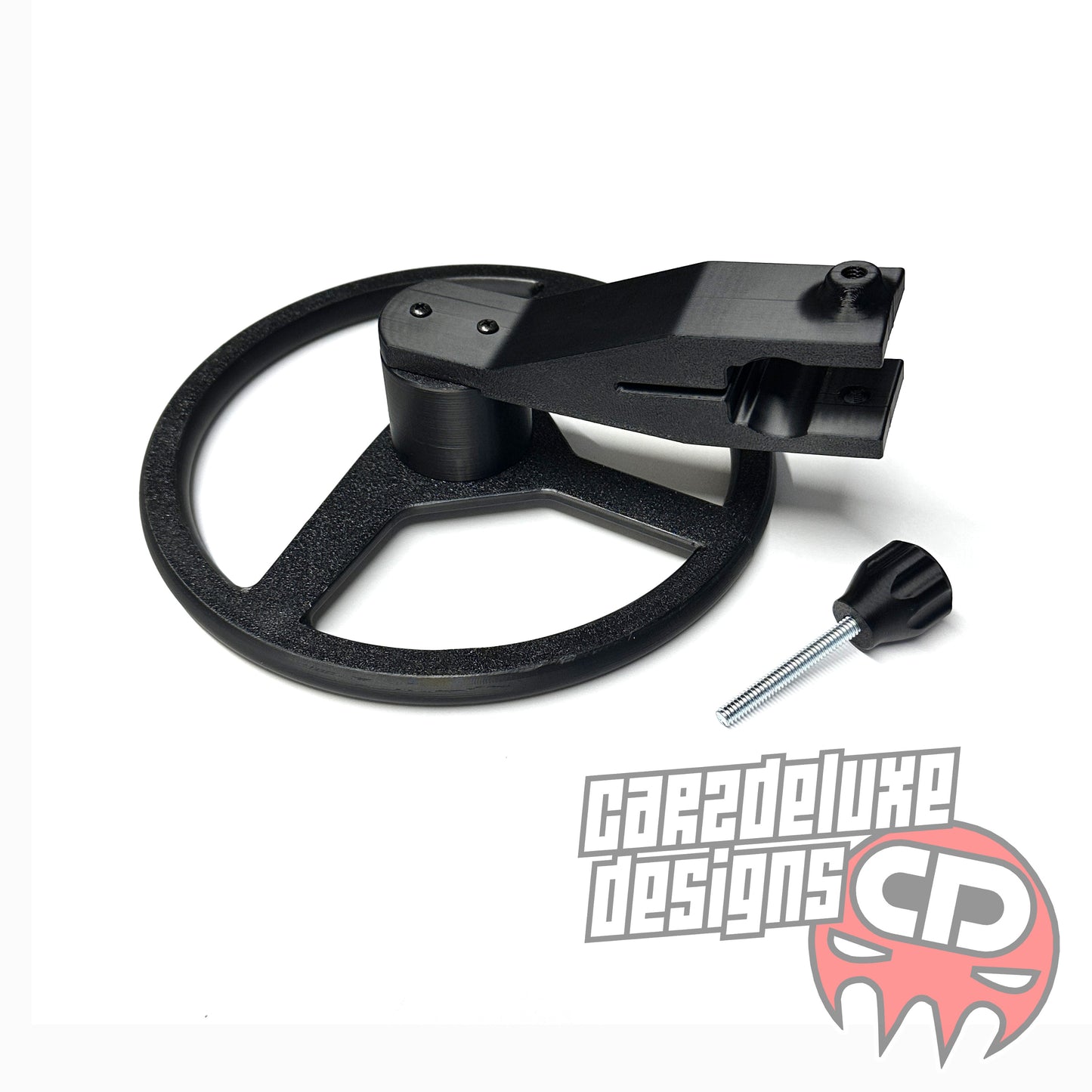 Shopping cart Steering wheel mount for handle bar