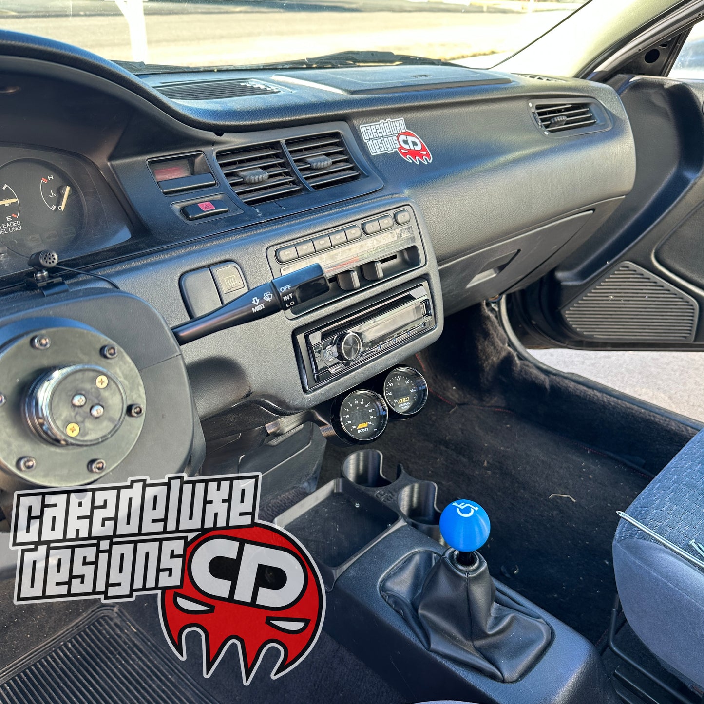 DUAL LOWER GAUGE POD 1992-1995 CIVIC EG 52MM