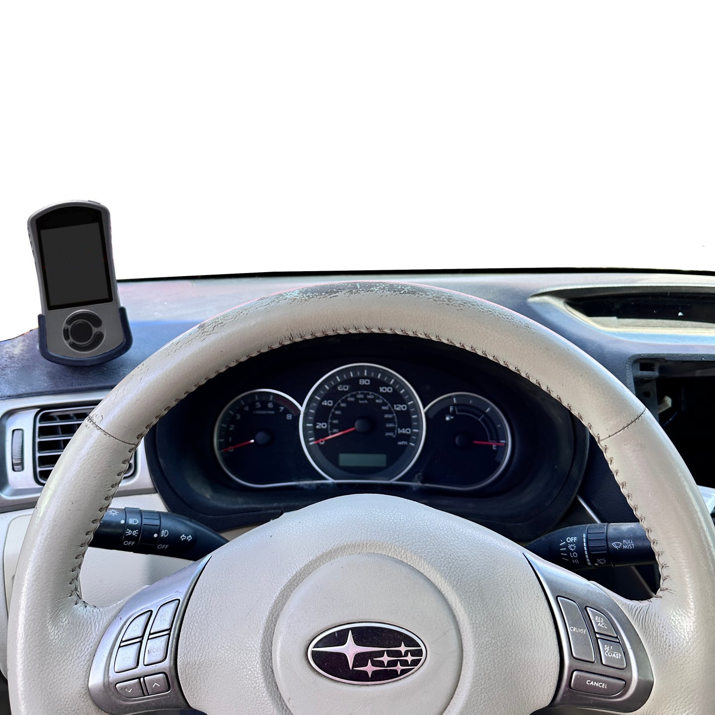 Custom COBB mount for 2008-2014 Impreza WRX Forester functional defrost vent