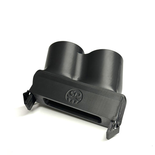 Dual gauge pod mount for 1990-1993 Integra DA replaces factory clock