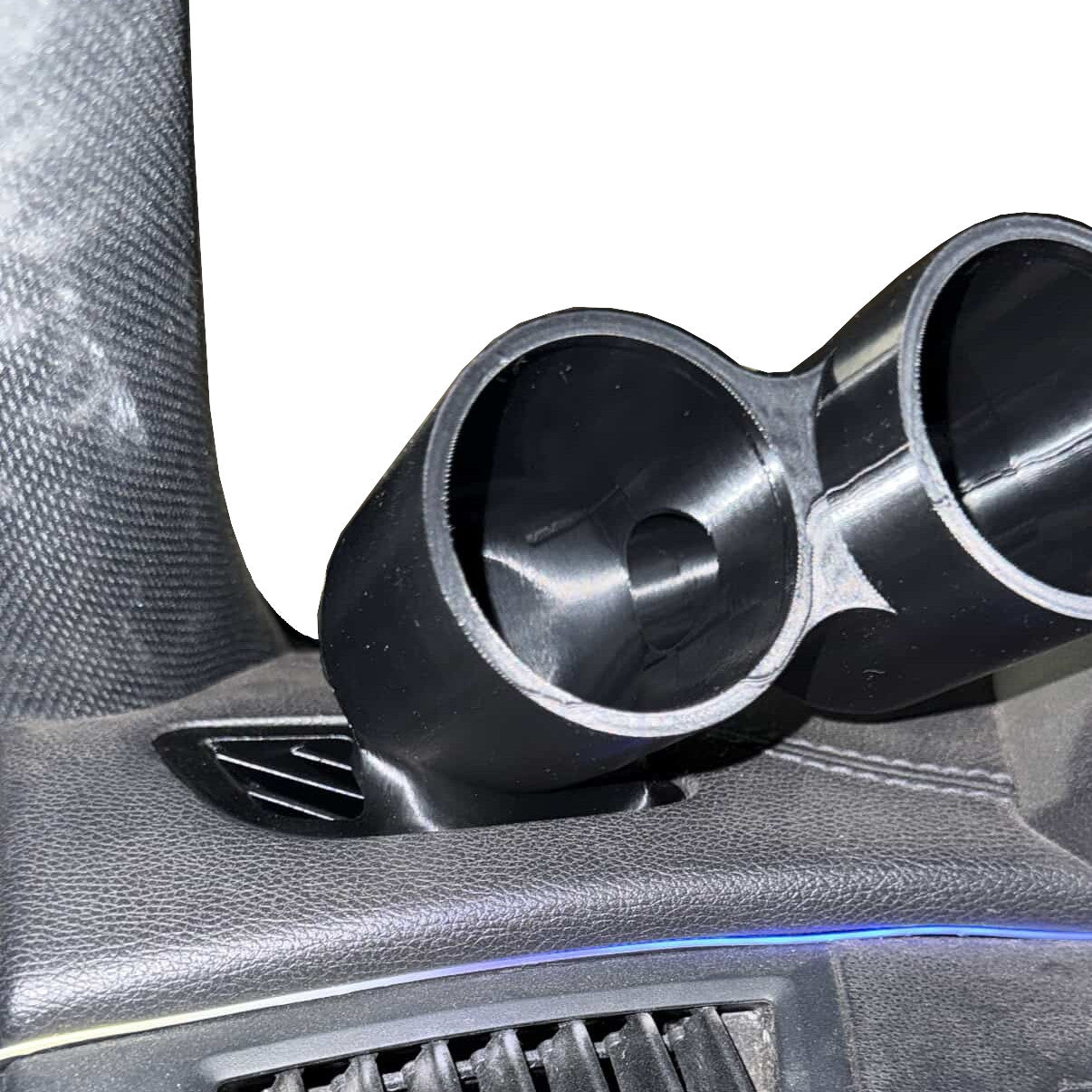 Dual gauge pod mount for 2013-2016 Hyundai Genesis Coupe Defrost vent