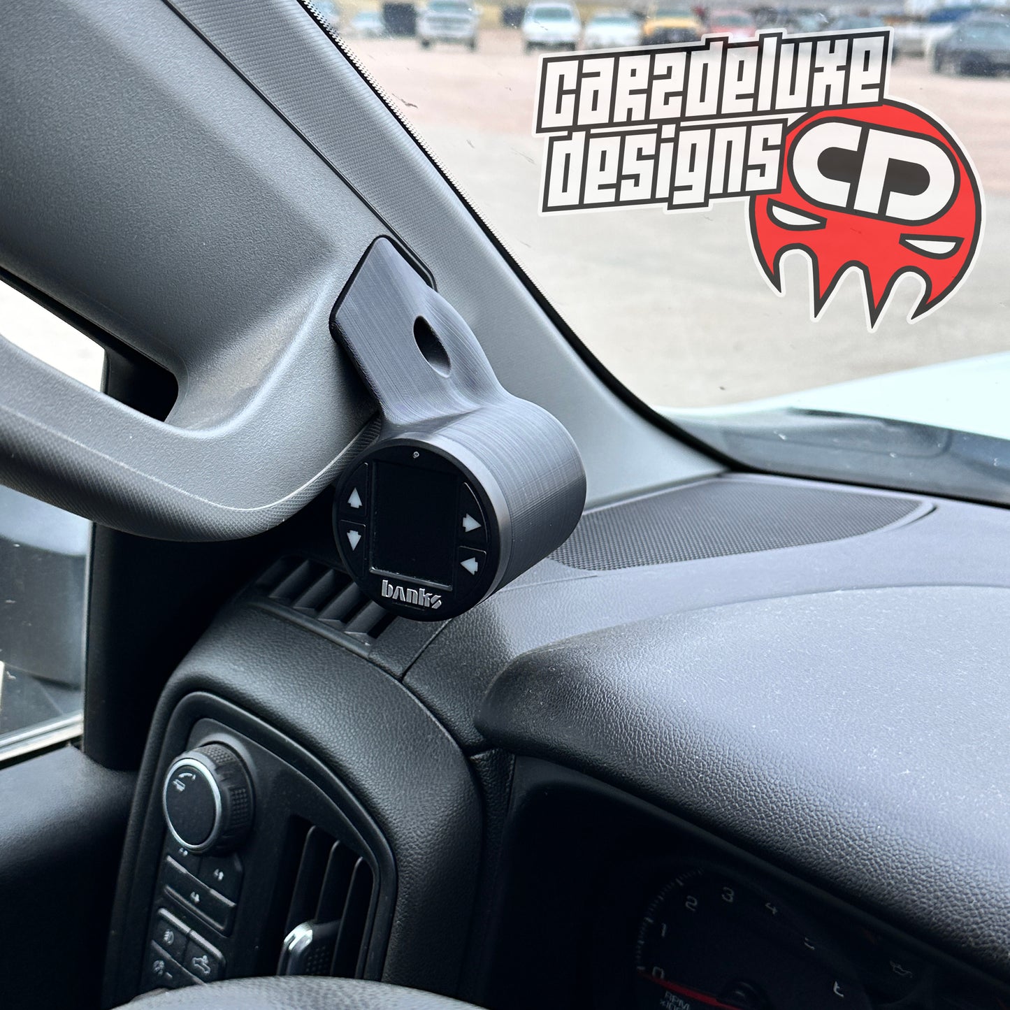 GAUGE POD HOLDER FITS 2019-2021 SILVERADO SIERRA 1500/2500/3500