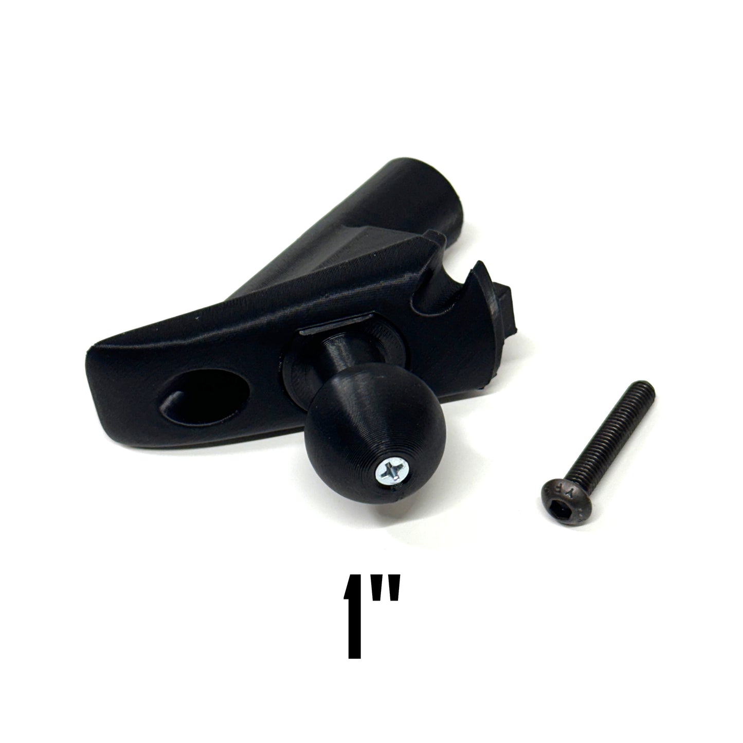 Custom Ball mount for 2018-2024 Jeep Wrangler Pillar cap 1" or 17mm