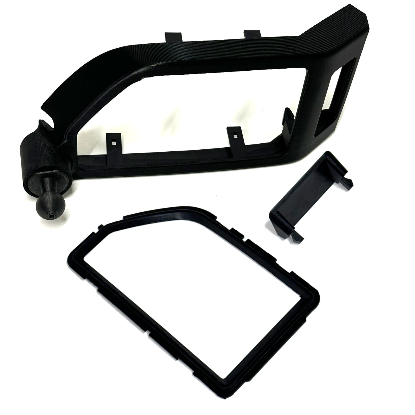 Custom 17mm phone mount for 2015-2020 F150 Vent Bezel (Vent not included)