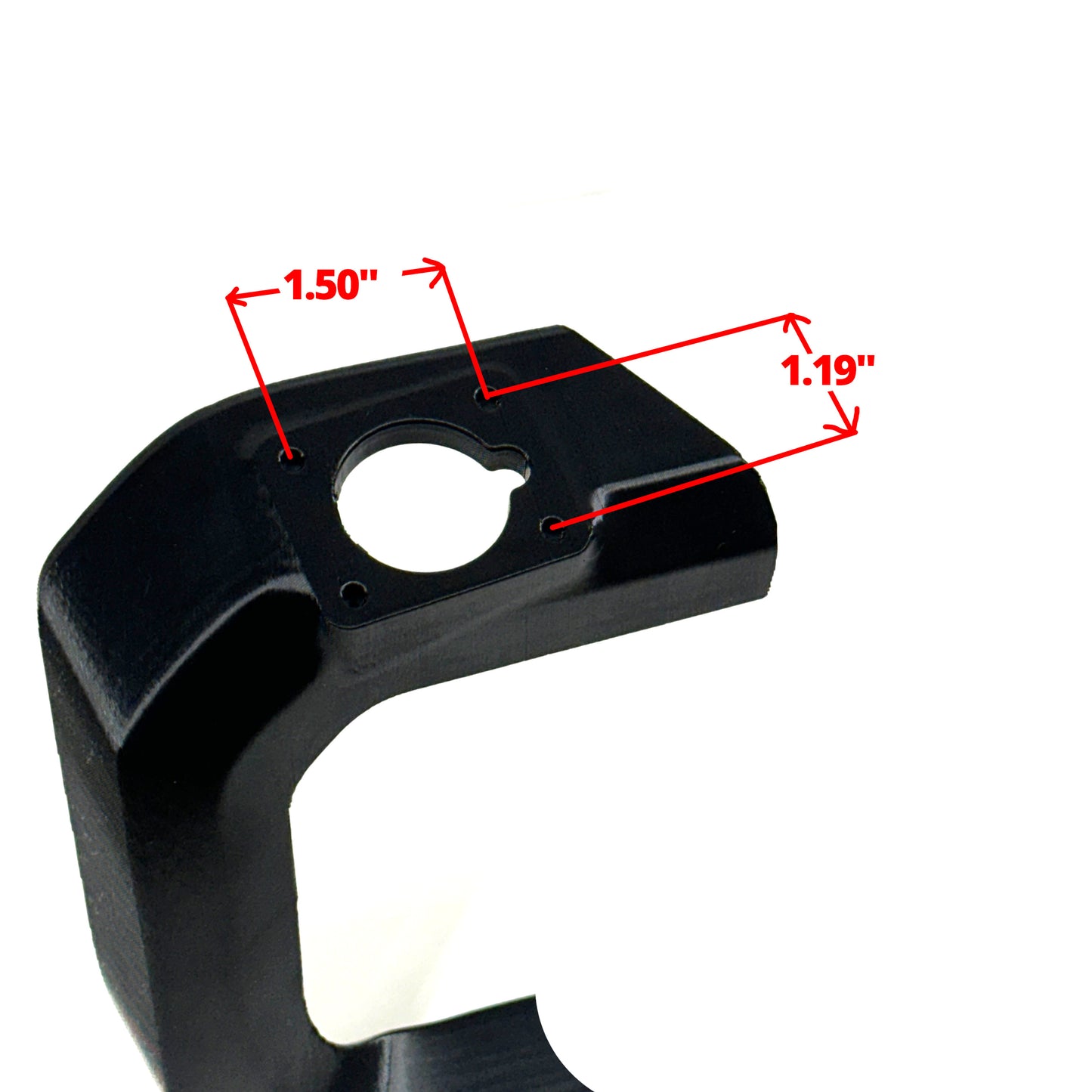 Custom Ram Accessory mount cover bezel for 2021-2025 F150 Super duty 3D printed
