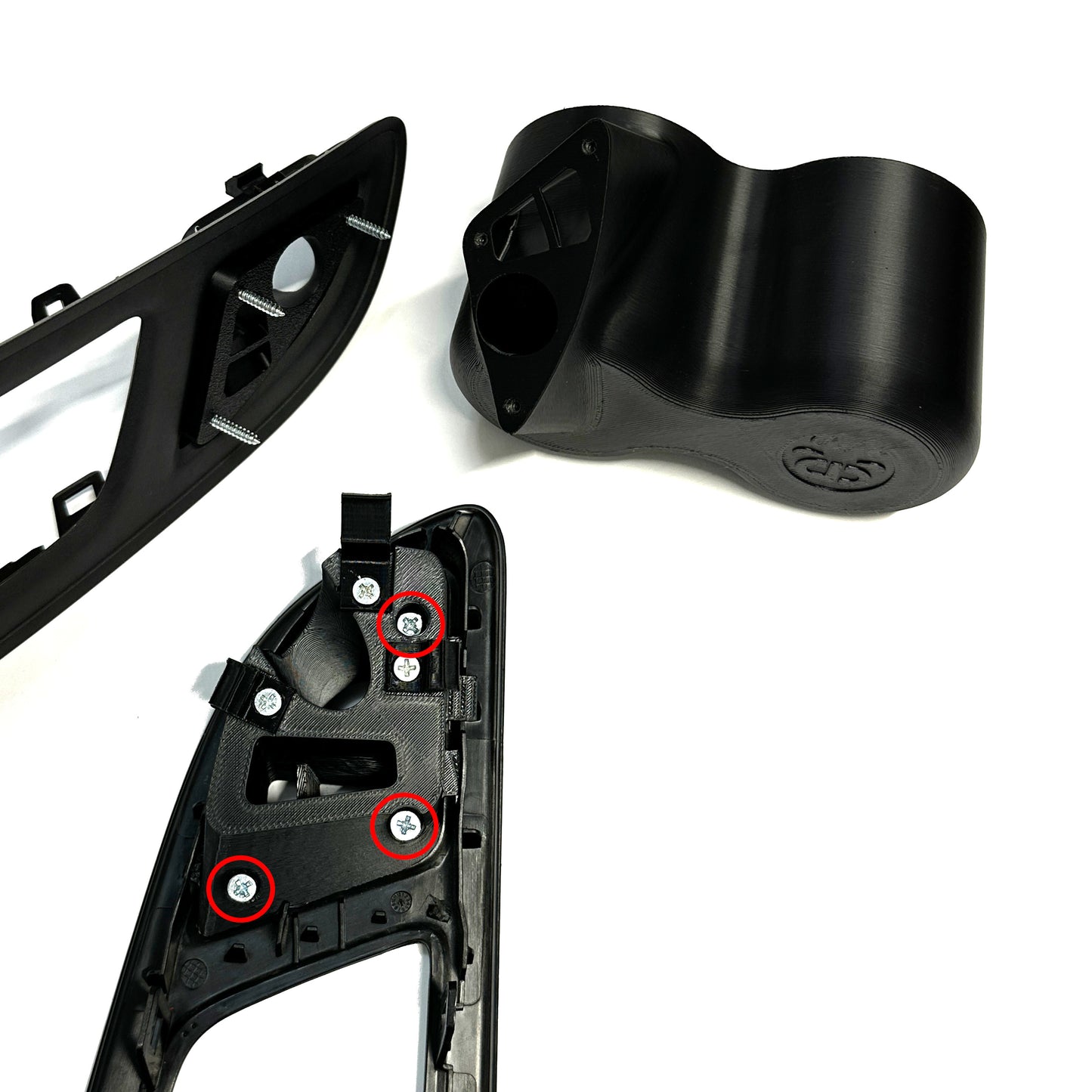 Triple gauge pod mount for 2012-2018 Focus ST RS functional defrost vent