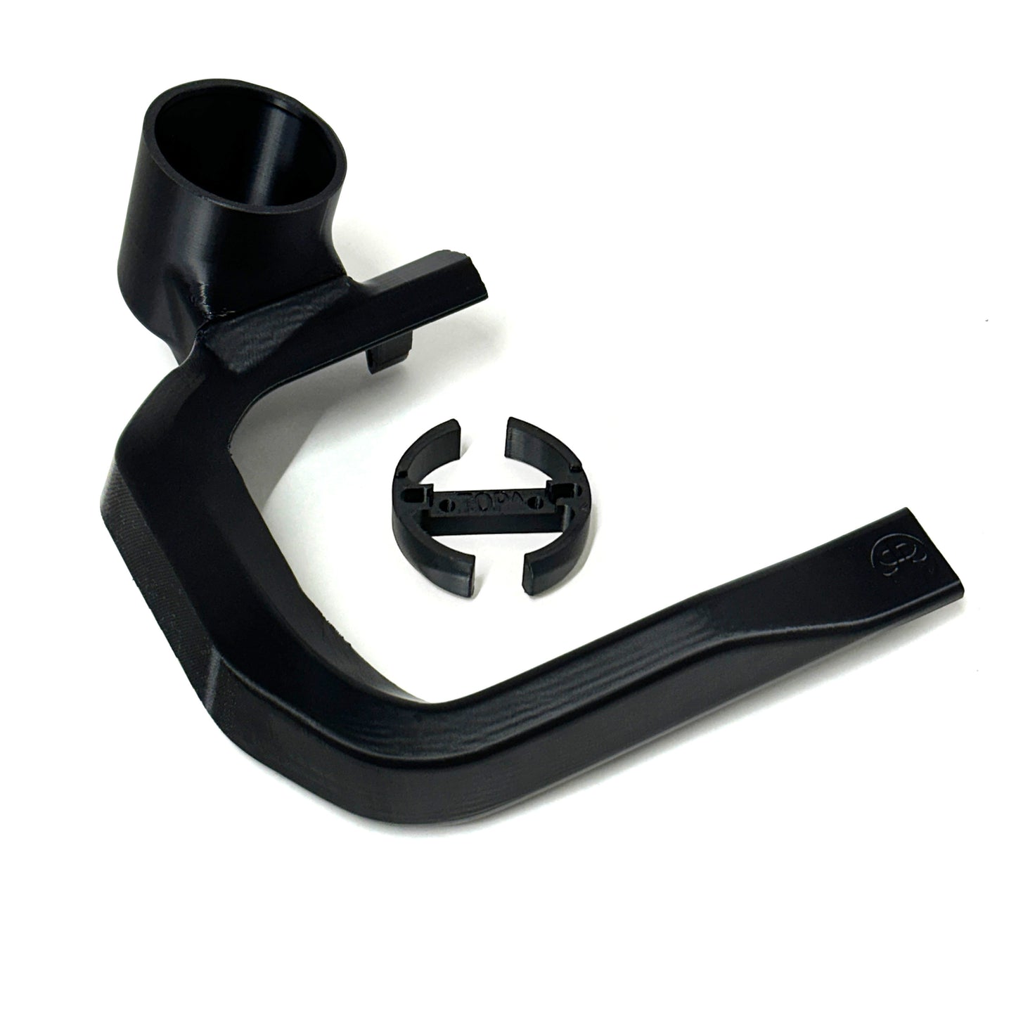 Single gauge pod mount for 2021-2025 Ford F150 Vent bezel cover (3D printed)