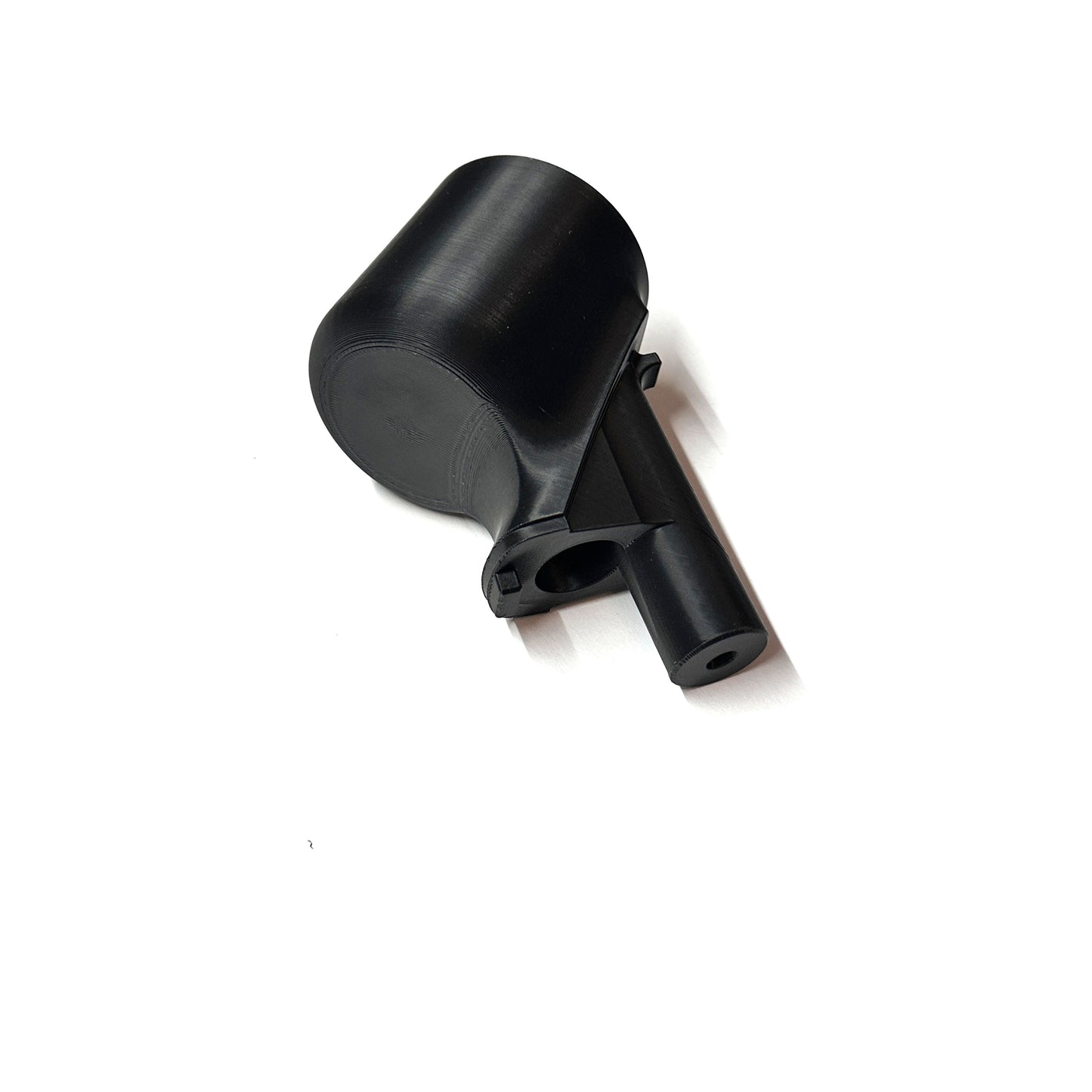 Single gauge pod mount for 2018-2024 Jeep Wrangler Lower grab handle cap