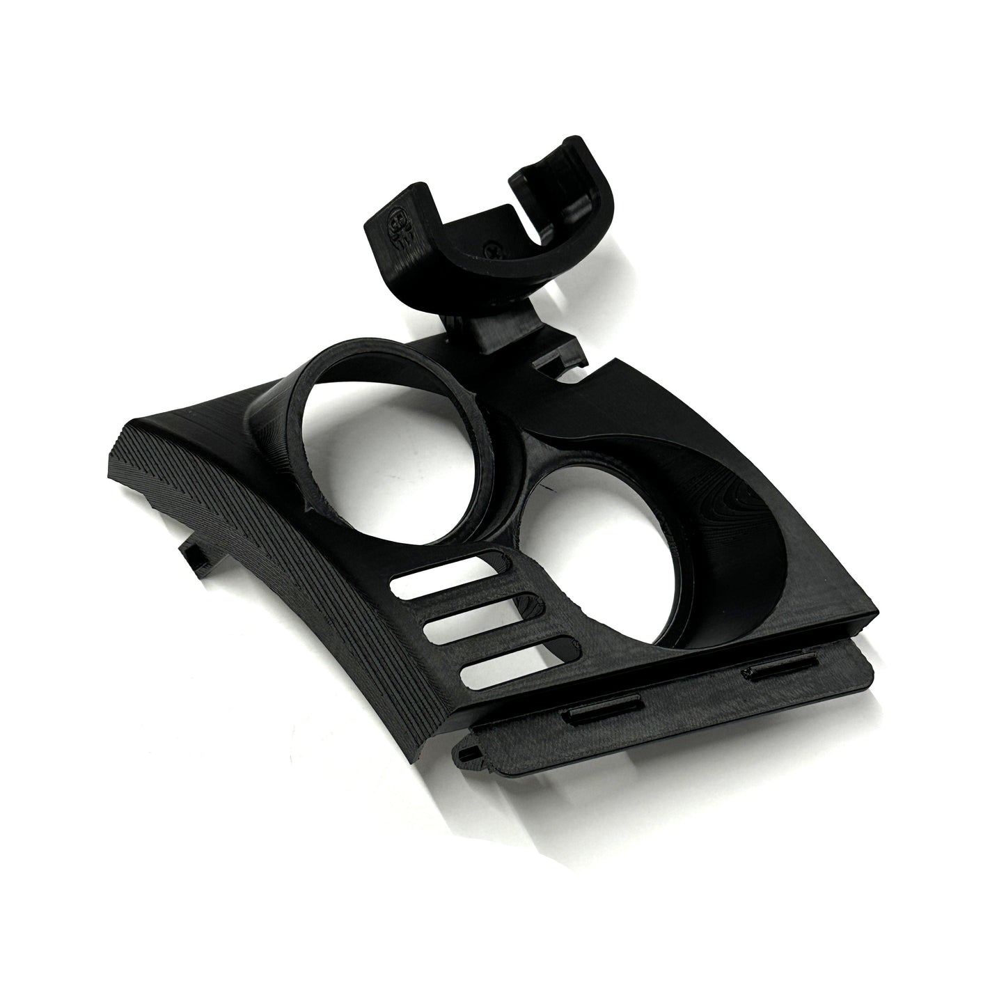 Dual gauge pod Cobb mount for EVO X 2008-2017 Lancer functional vent cover trim