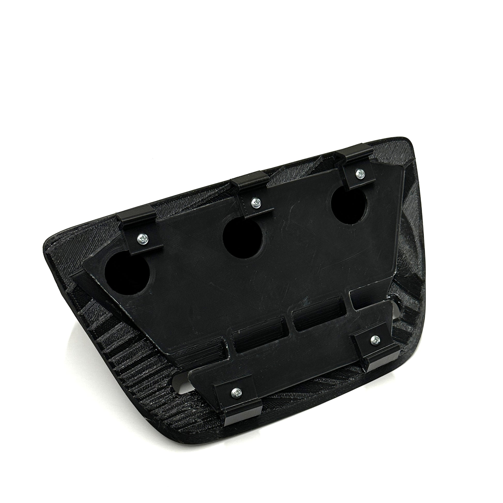 92-95 Civic EG Angled 3 Gauge Pod – Fits Climate Control HVAC – LHD 52mm – Black