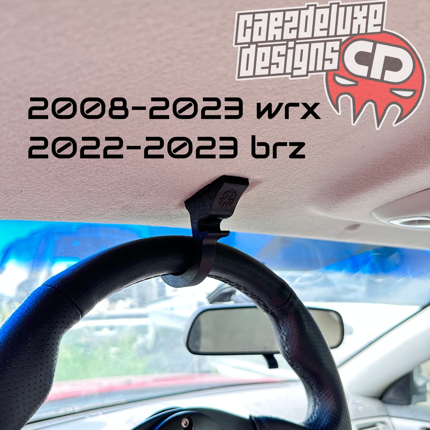 QUICK RELEASE HOOK Visor Clip Fits Subaru WRX BRZ