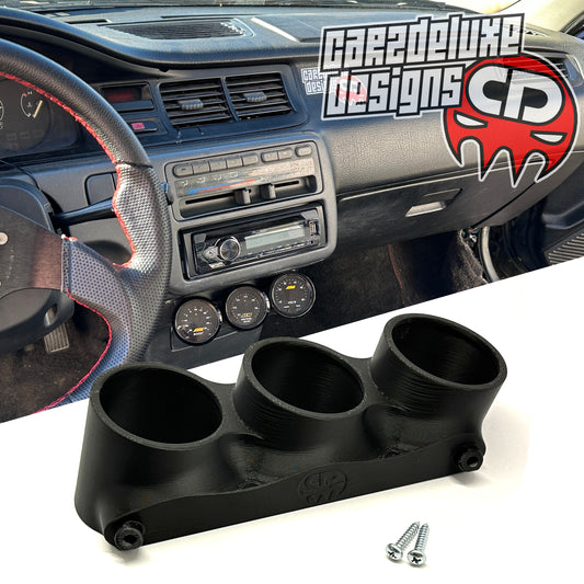 TRIPLE LOWER GAUGE POD 1992-1995 CIVIC EG 52MM