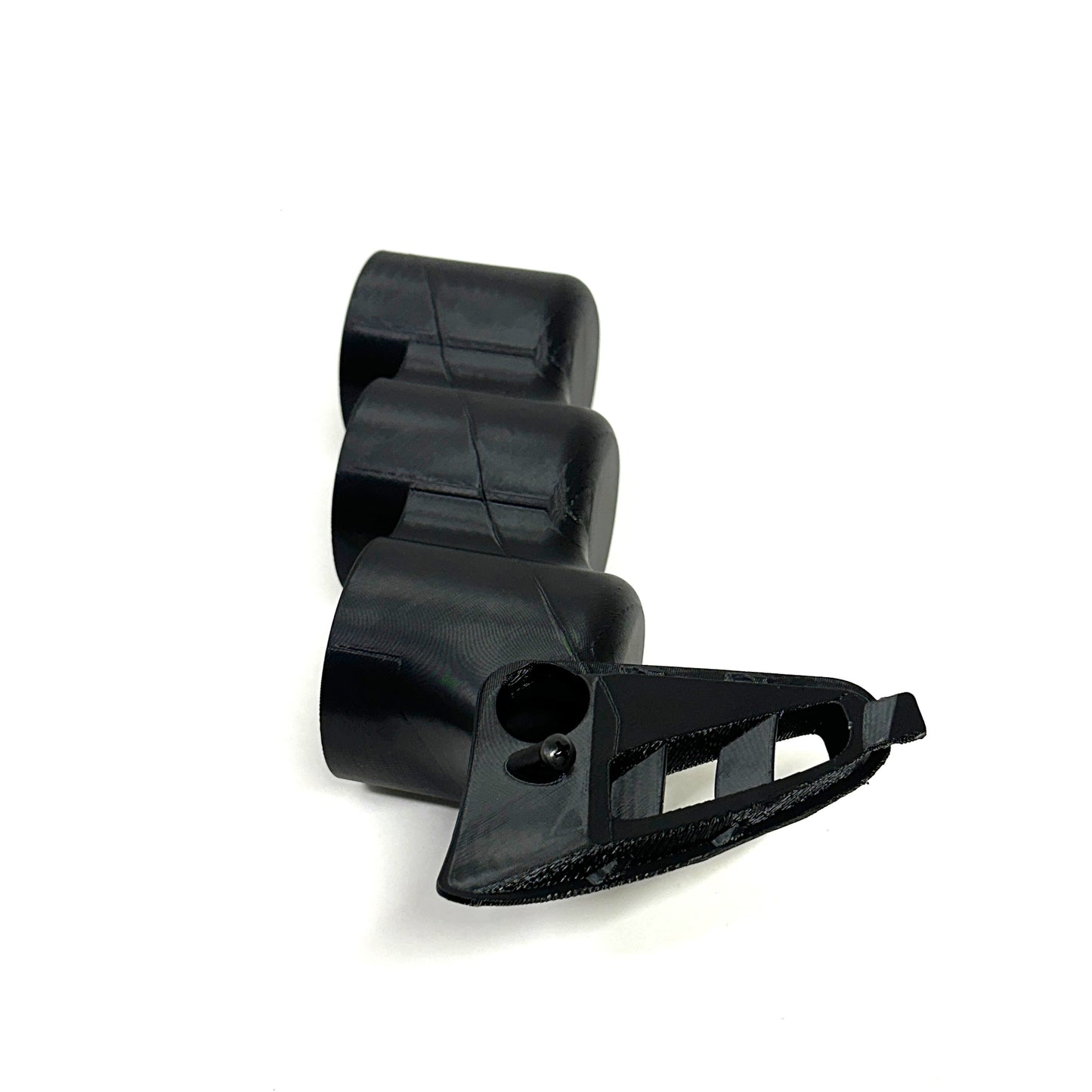 Triple gauge pod mount for 2004-2008 Mazda 3 functional defrost vent
