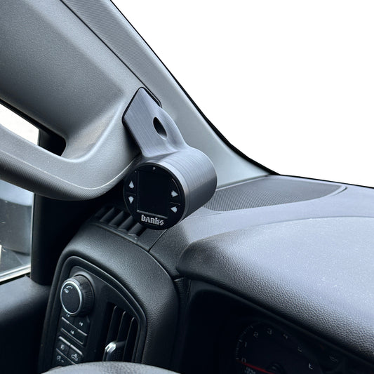 Gauge pod mount for 2019-2025 Chevy Silverado 1500 2500 3500 Sierra grab handle