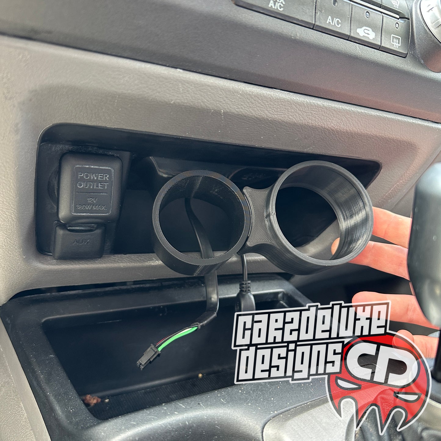 Gauge Pod Addition 60mm universal mounting custom Carzdeluxe product