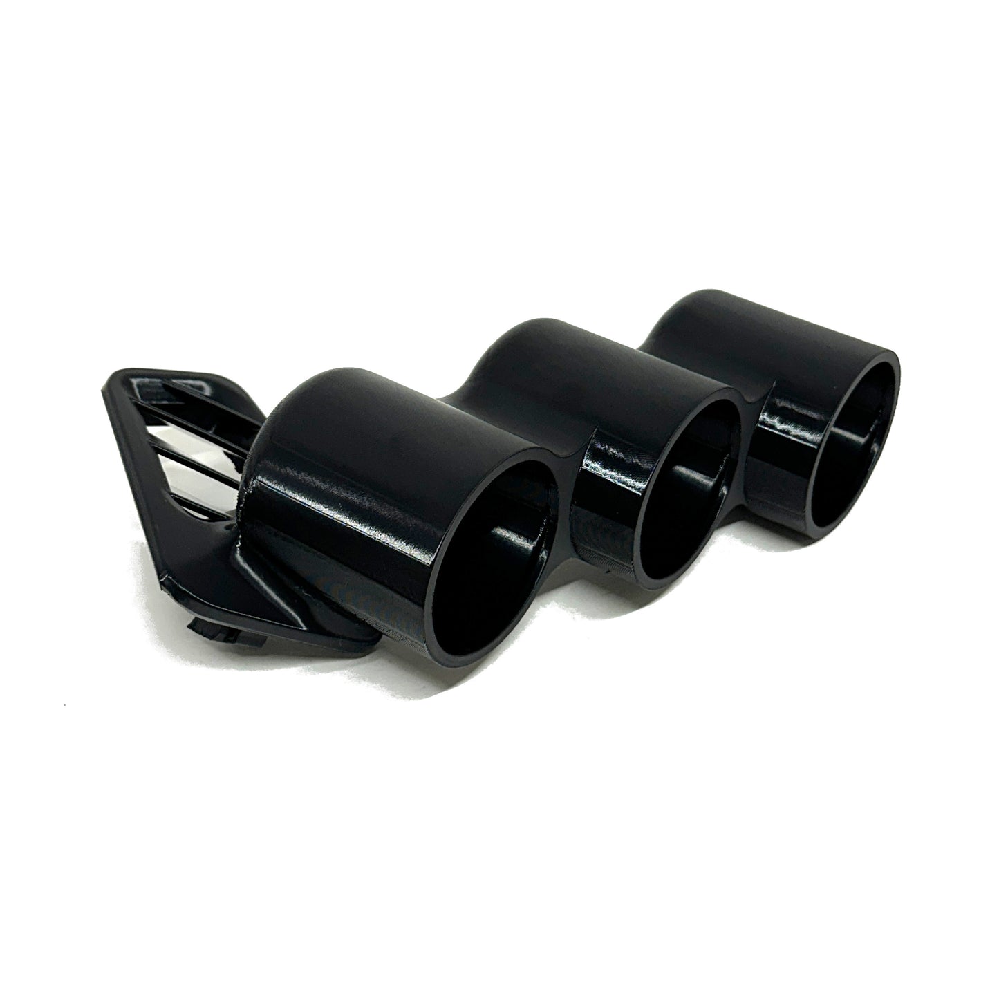 Triple gauge pod mount for 2003-2008 Mazda 6 functional defrost vent