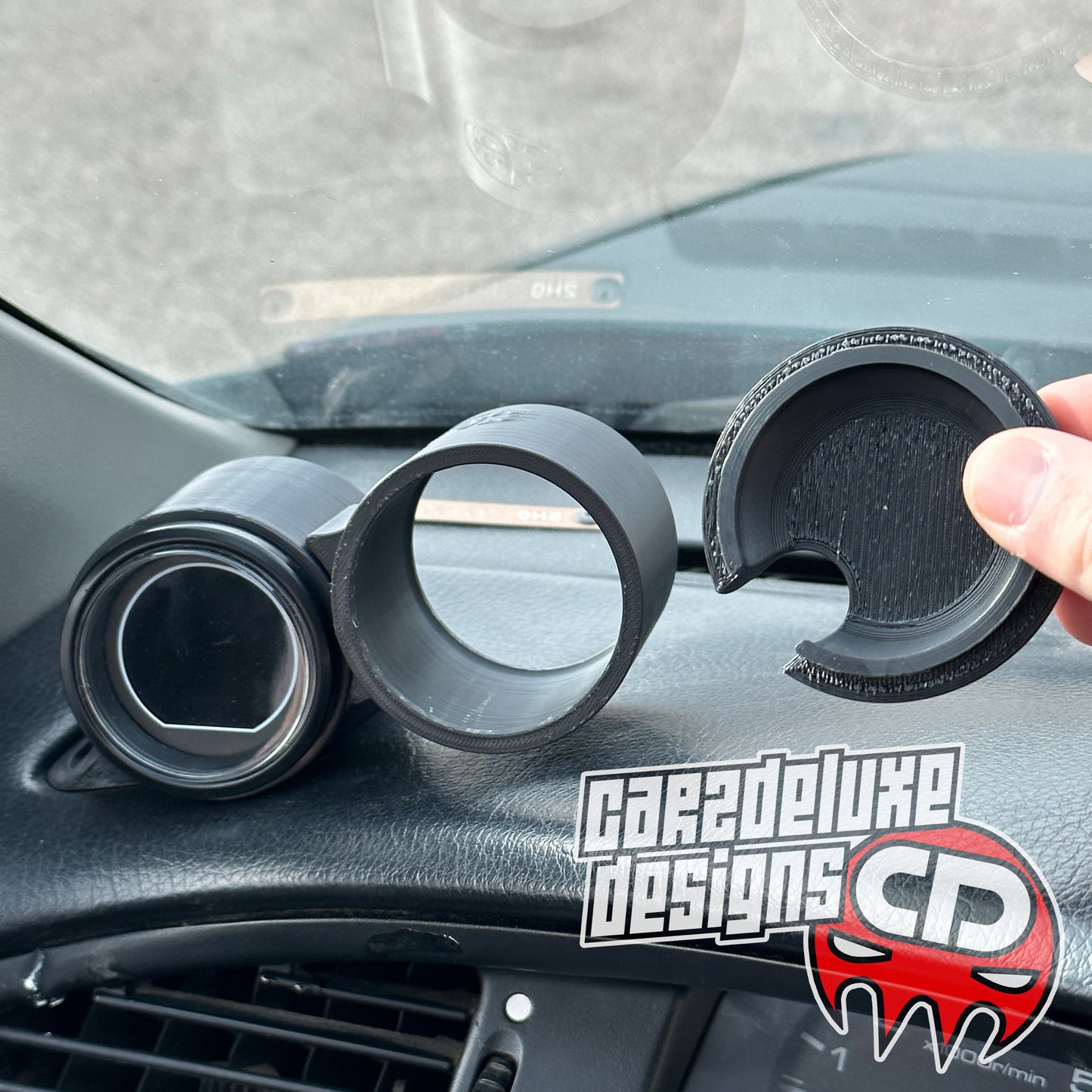 Gauge Pod Addition 52mm universal mounting custom Carzdeluxe product