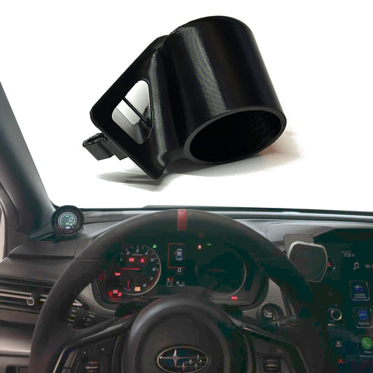 Single gauge pod mount for 2022-2025 Subaru WRX functional defrost vent