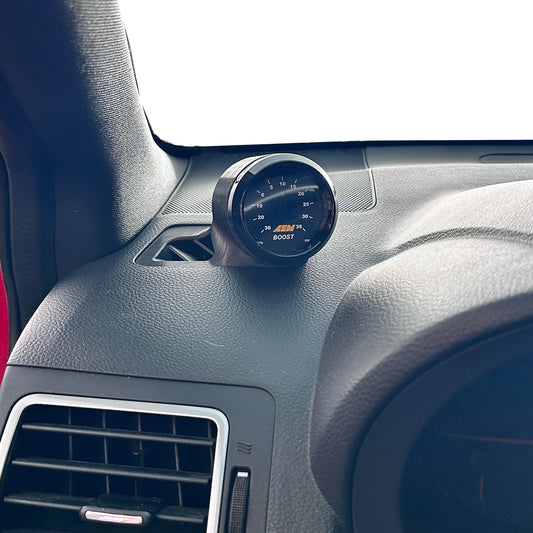 Single gauge pod mount for 2015-2021 Impreza WRX Forester functional defrost