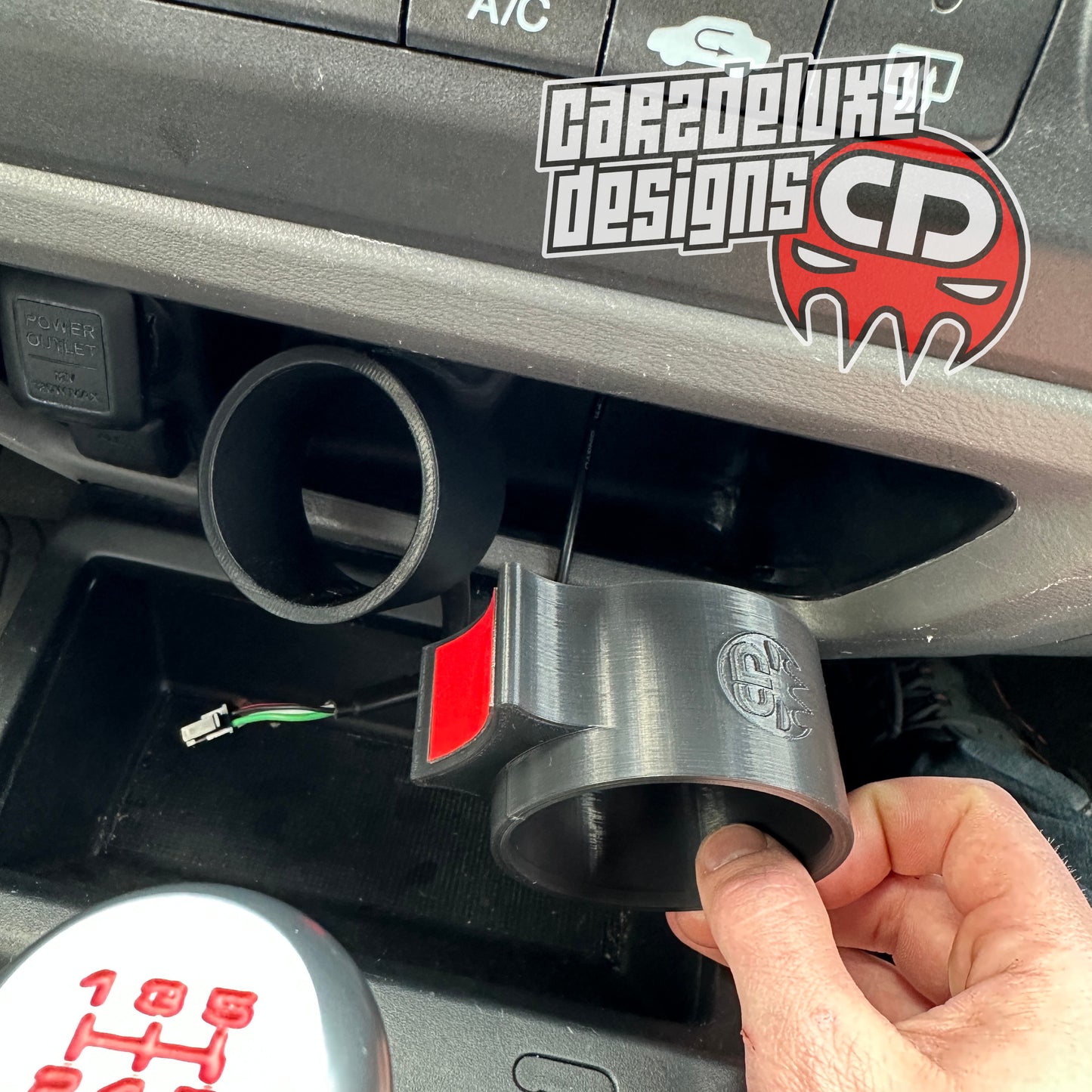 Gauge Pod Addition 60mm universal mounting custom Carzdeluxe product