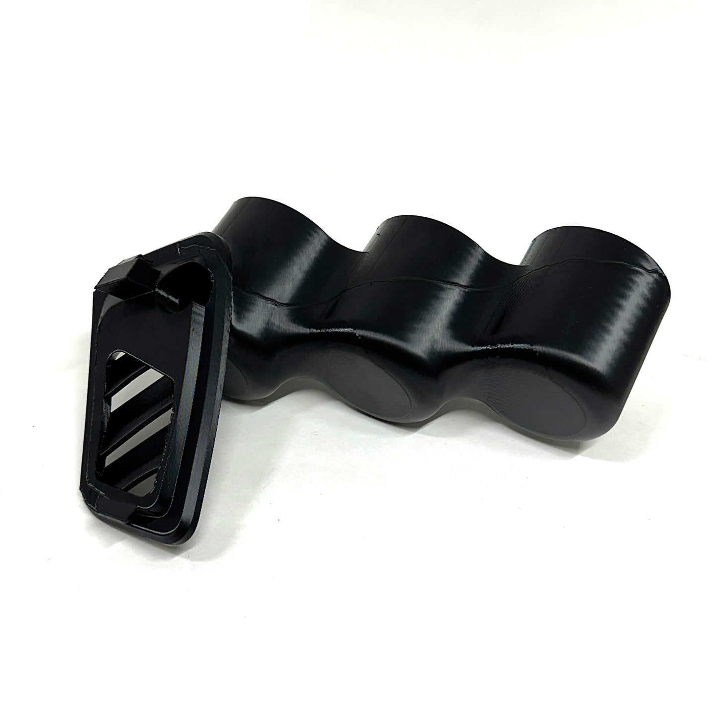 Triple gauge pod mount for 2003-2008 Mazda 6 functional defrost vent