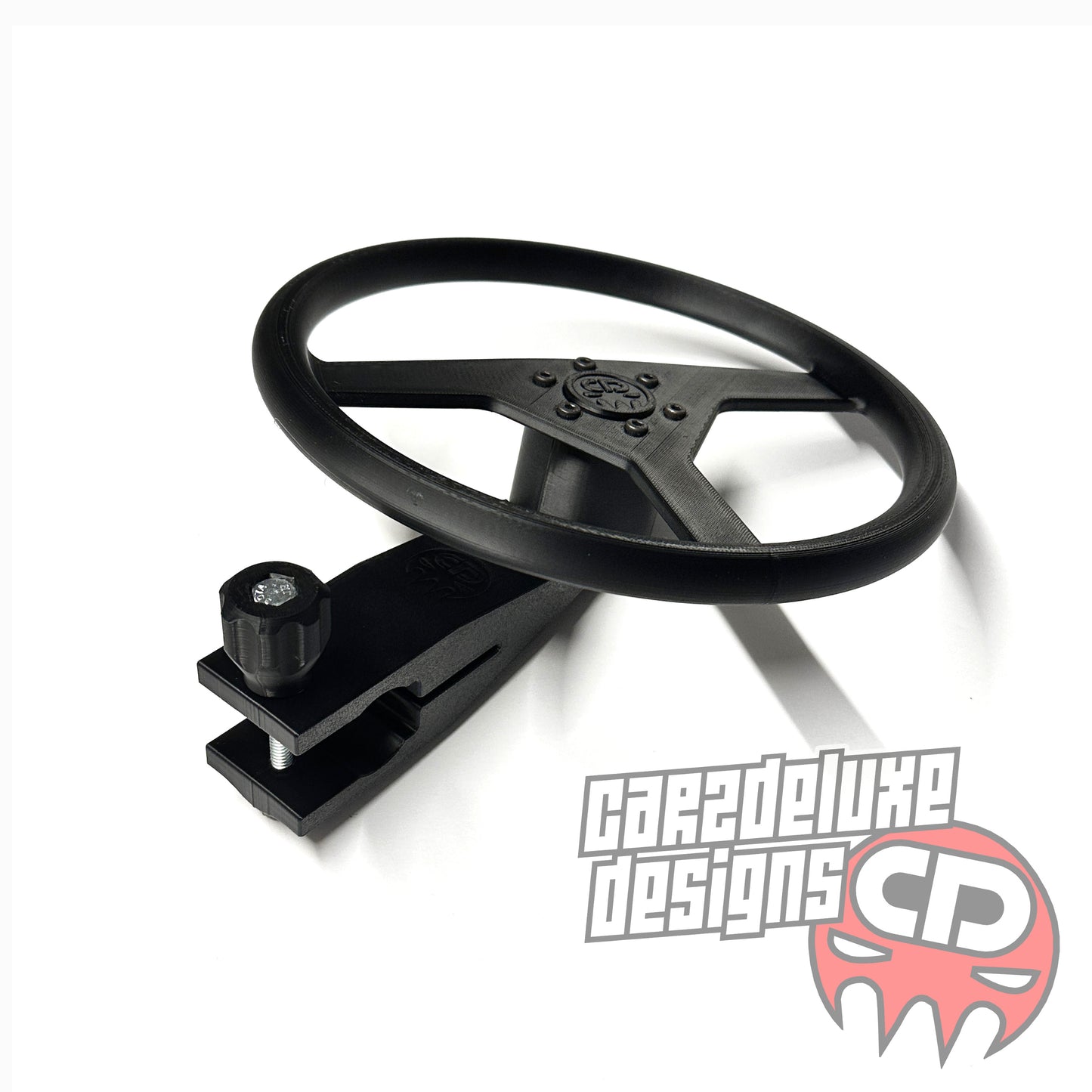 Shopping cart Steering wheel mount for handle bar