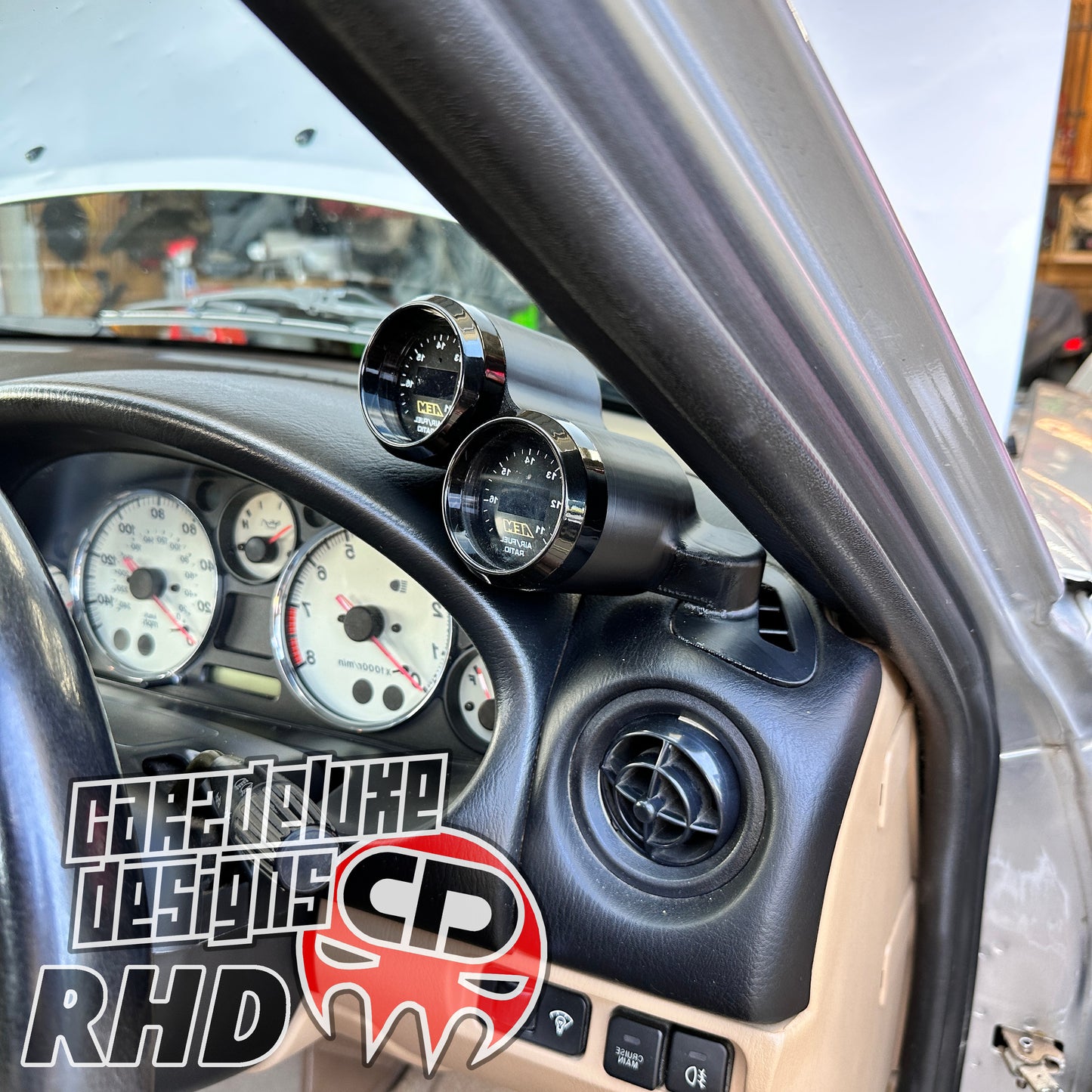 GAUGE POD DUAL 1999-2004 MAZDA MIATA NB