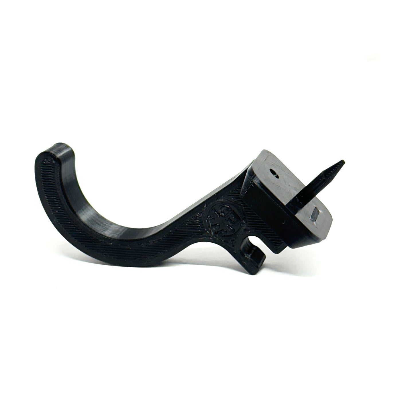 Custom steering wheel hook for 1987-2004 Mustang sun visor clip