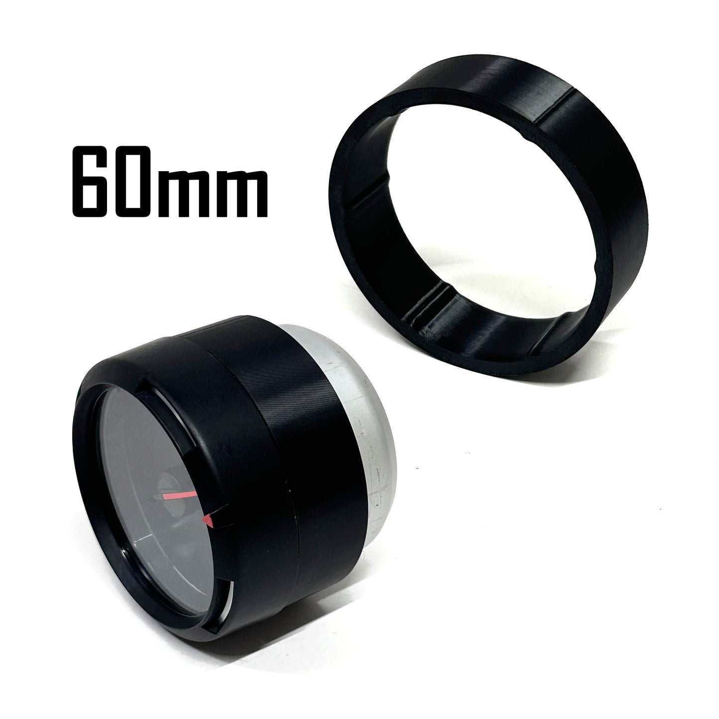 20mm Performance gauge spacer for 60mm gauge wiring access