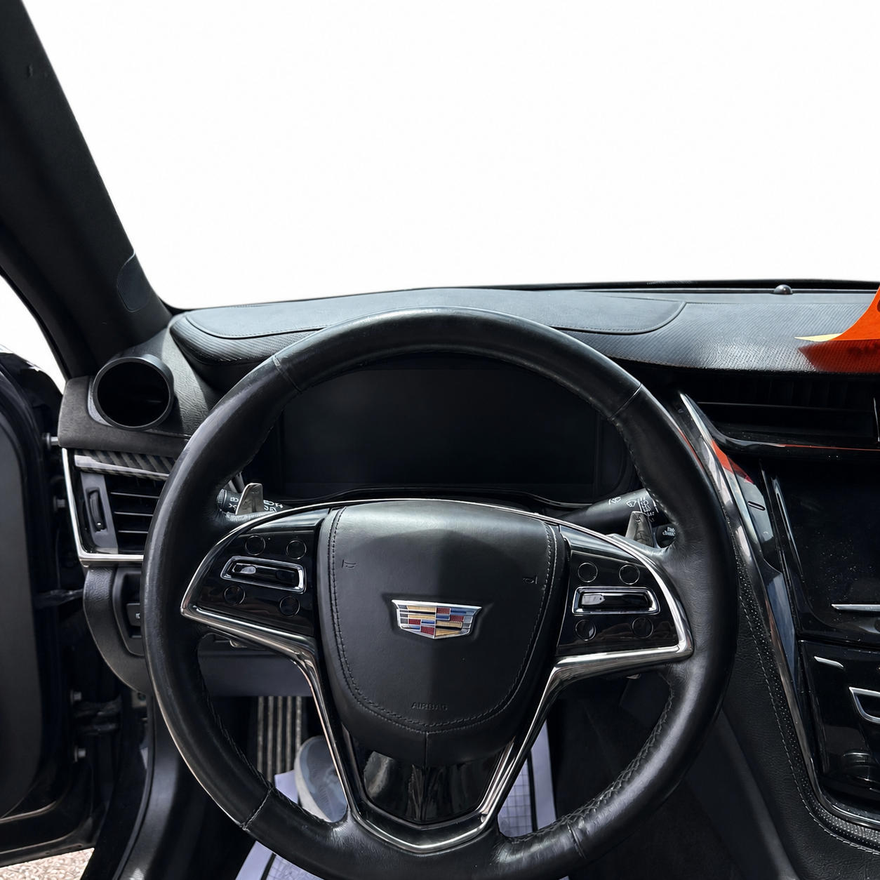 Single gauge pod mount for 2016-2019 Cadillac CTS CTS-V functional defrost vent