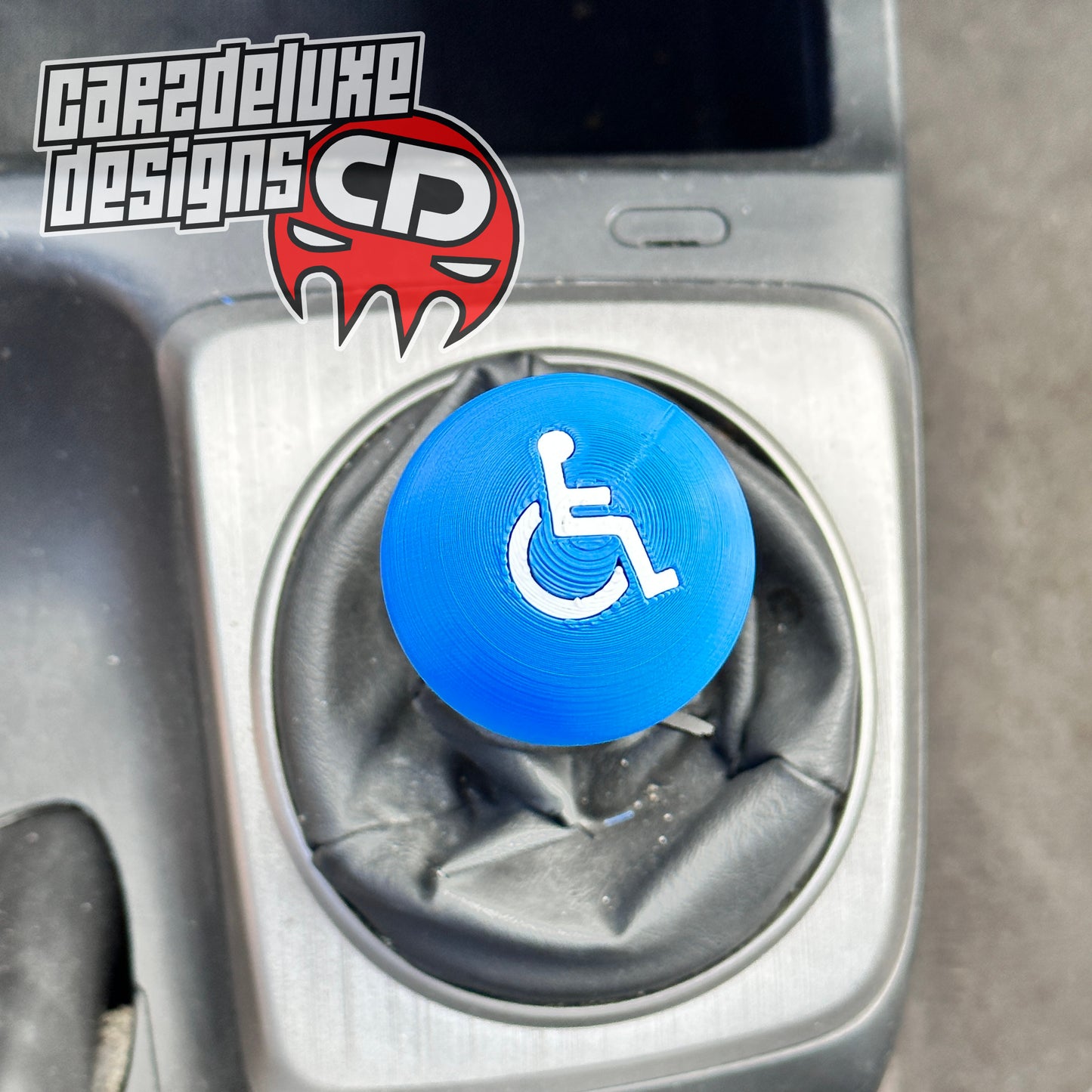 Handicap Shift knob 3D printed thread M8|M10|M12