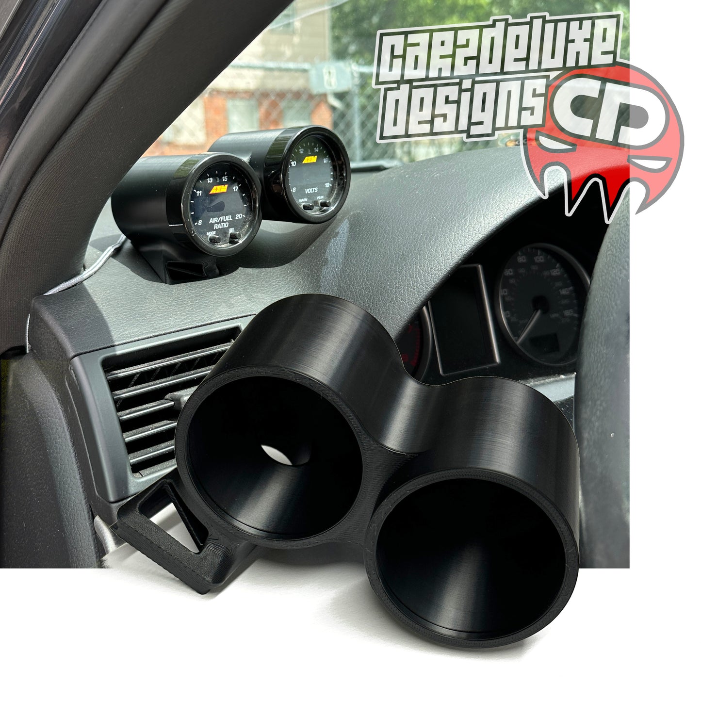 DUAL GAUGE POD FITS AUDI S4 FITS A4 2002-2008 52mm