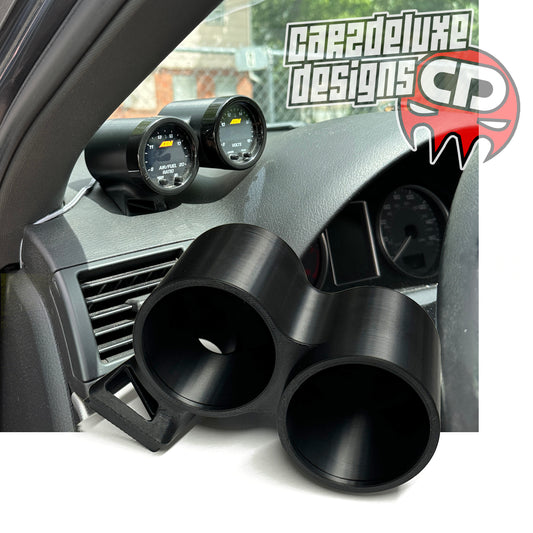 DUAL GAUGE POD FITS AUDI S4 FITS A4 2002-2008 52mm