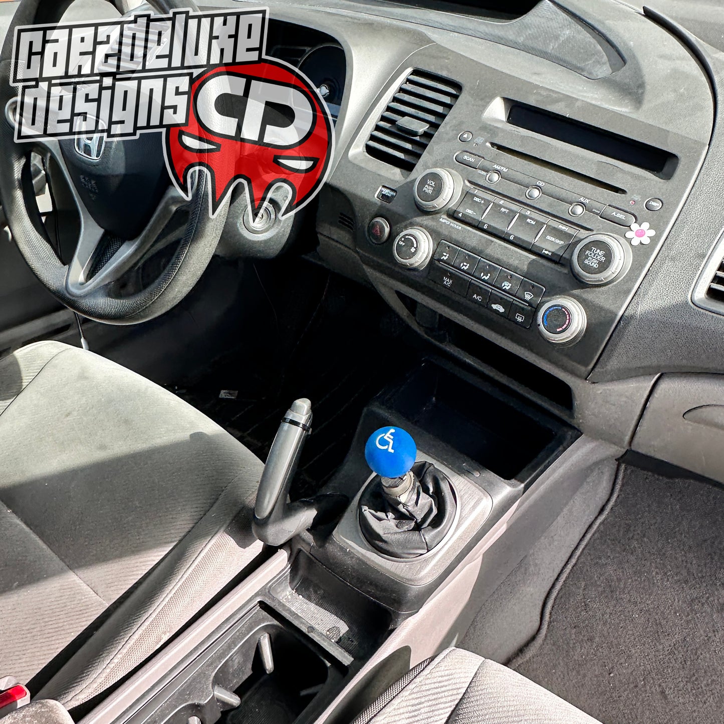 Handicap Shift knob 3D printed thread M8|M10|M12