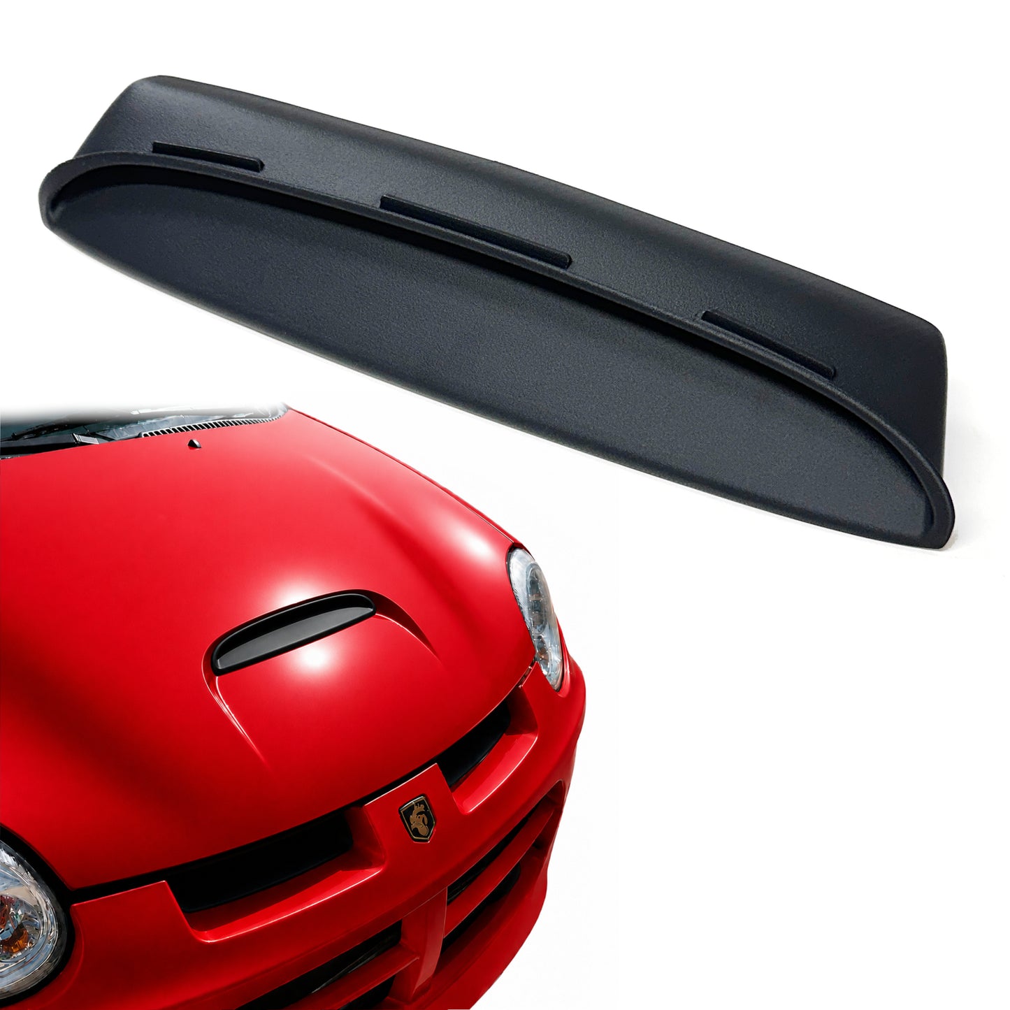 Hood Scoop blank for 2003-2005 SRT4 neon (ASA carbon fiber)