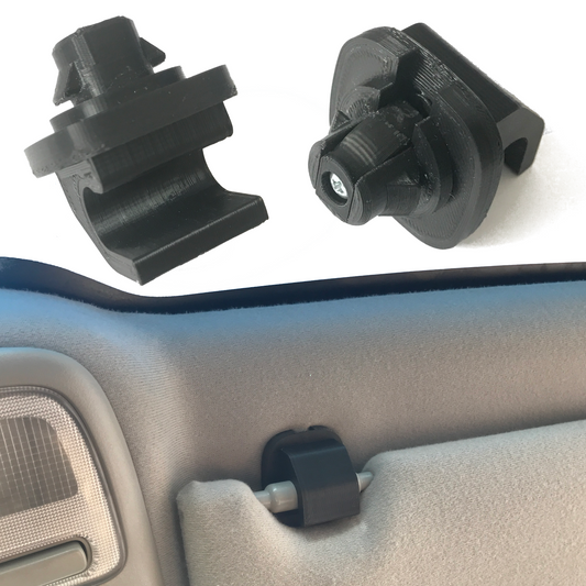 2X Upgraded Sun Visor Clips that don't Break | Fits Civic Fits Accord Fits CRV