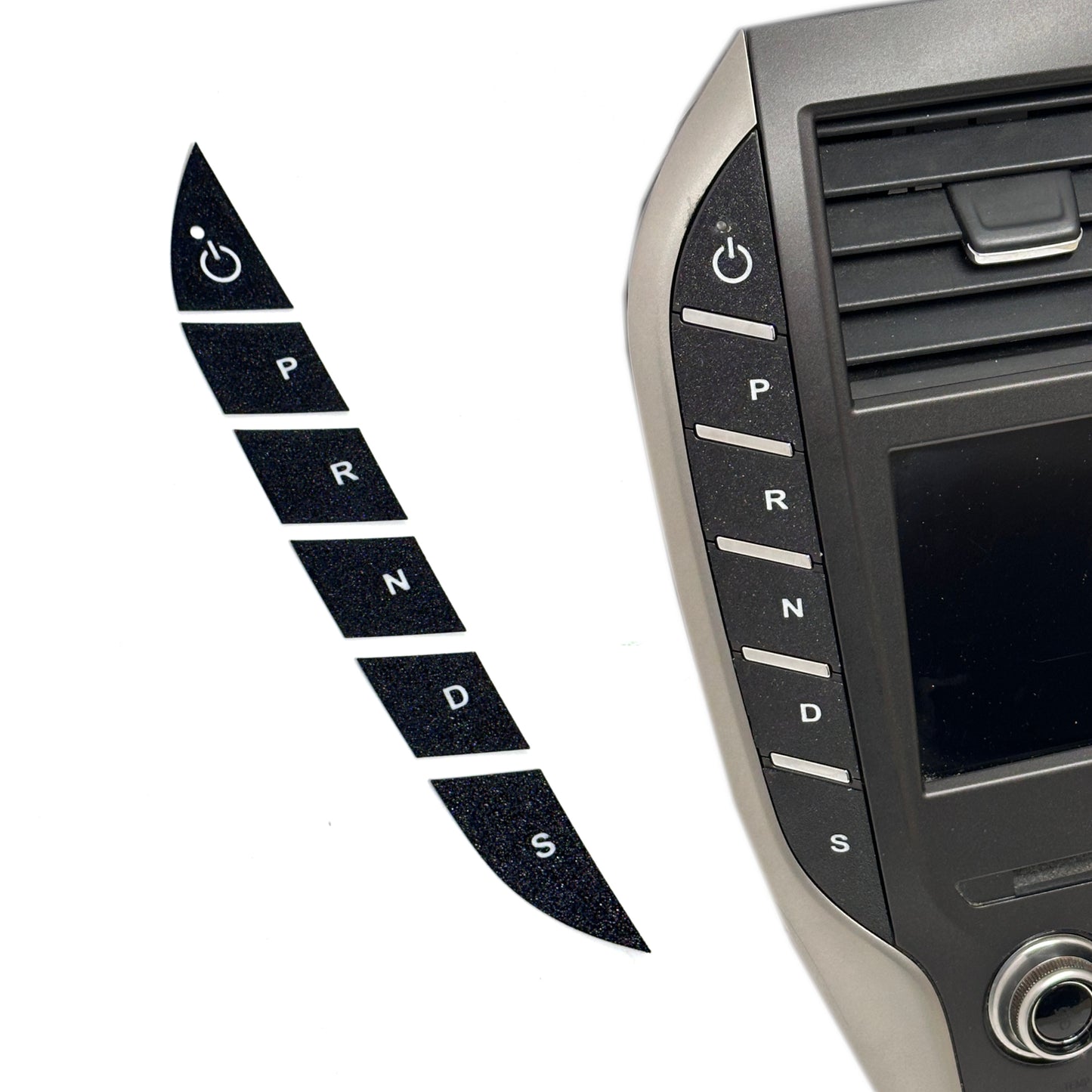 Shift Button Covers For Lincoln MKC 2015-2019 Interior Accents