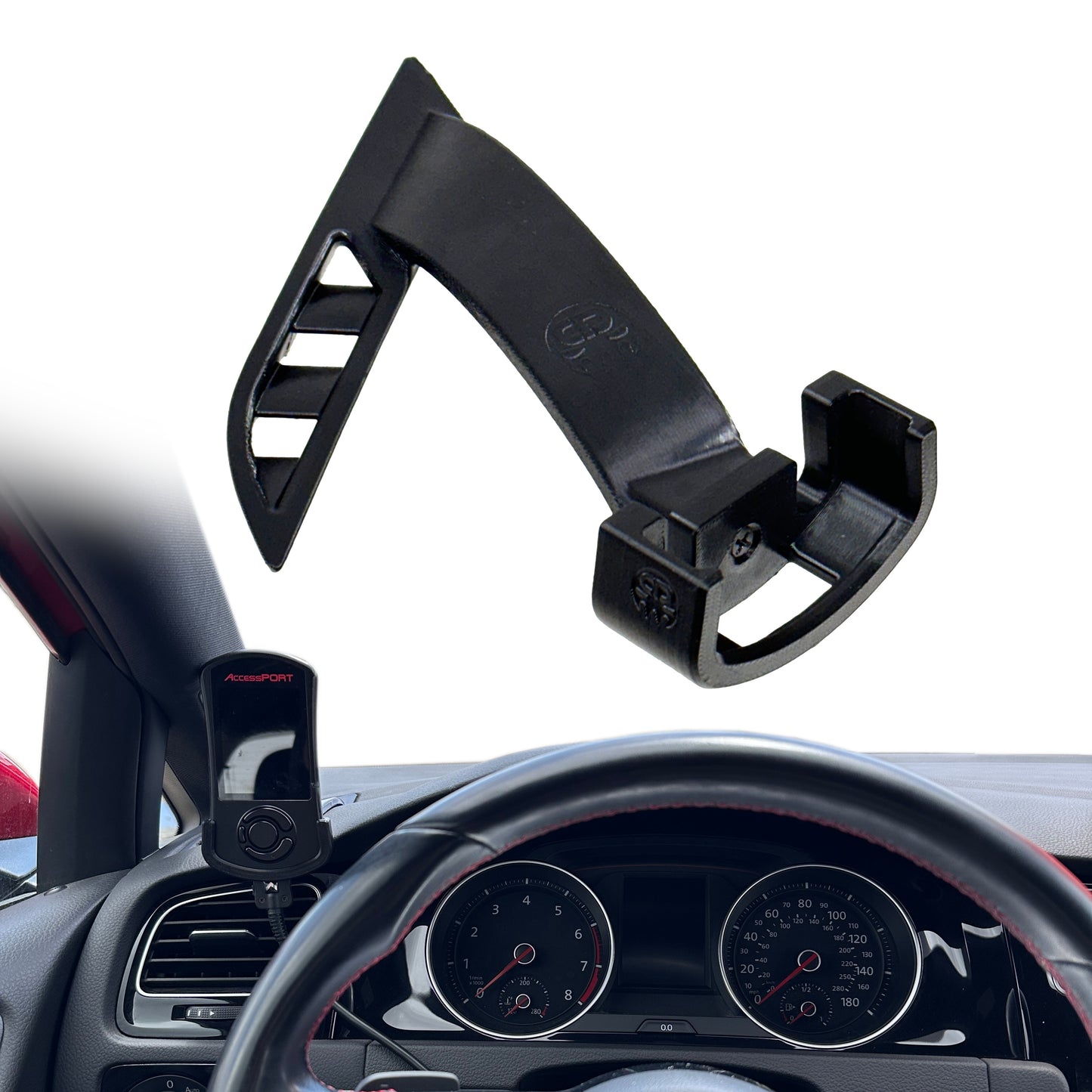 Custom COBB mount for Volkswagen Golf 2015-2021 GTI MK7 defrost vent