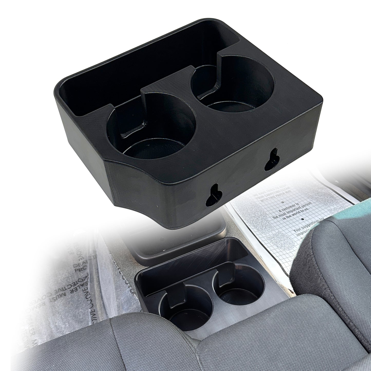 Cup Holder Storage Tray Upgrade for 2005-2011 Ford Ranger (AT)
