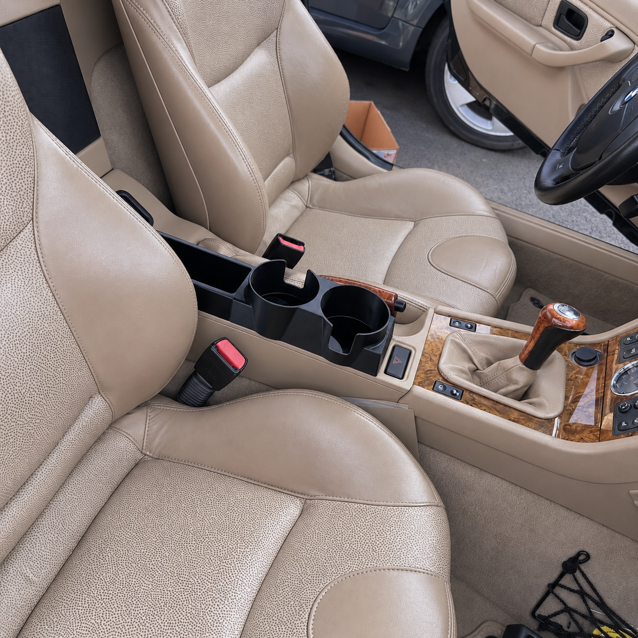 Cup Holder Storage Tray Upgrade for 1996-2002 BMW Z3