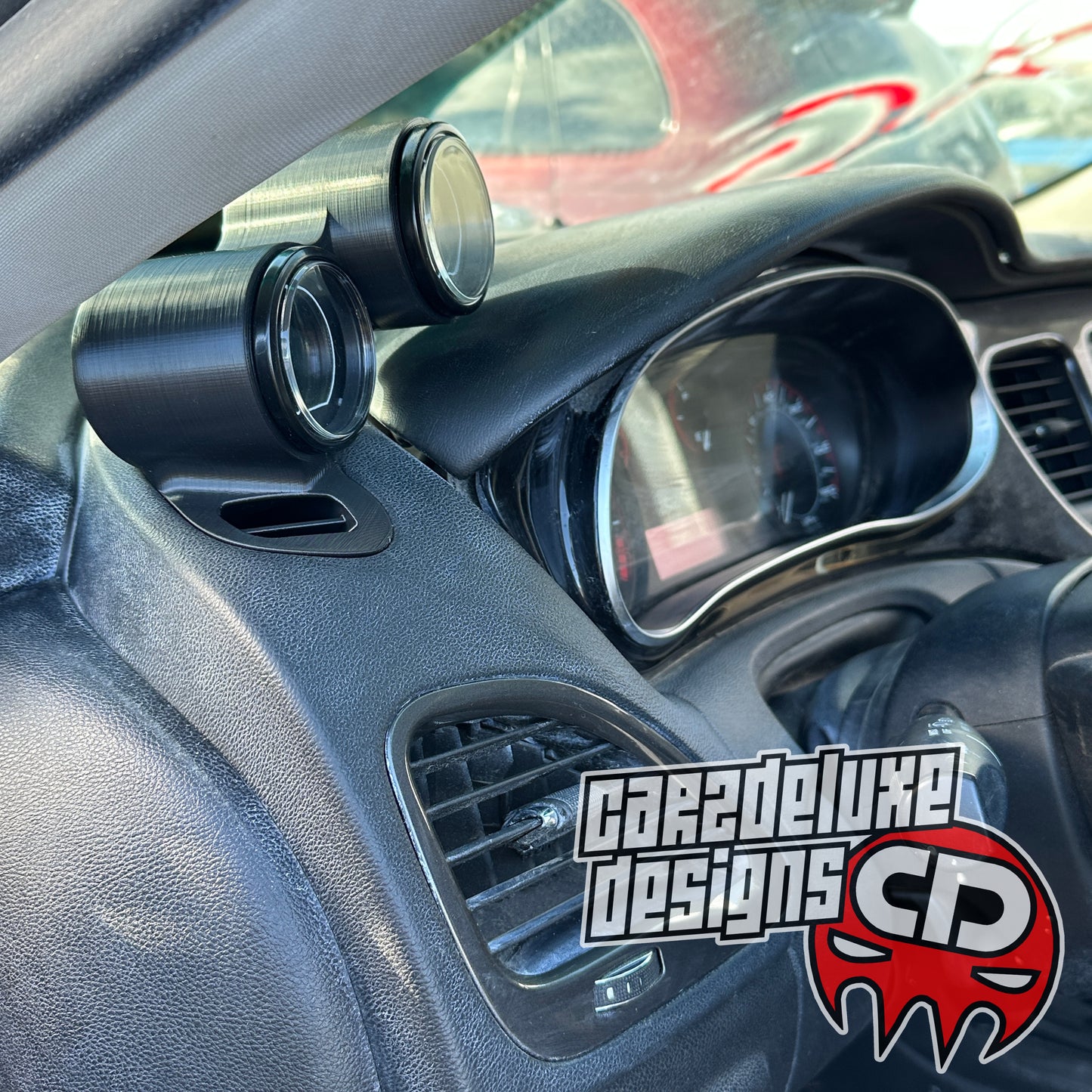 GAUGE POD MOUNT 2013-2016 DODGE DART DUAL