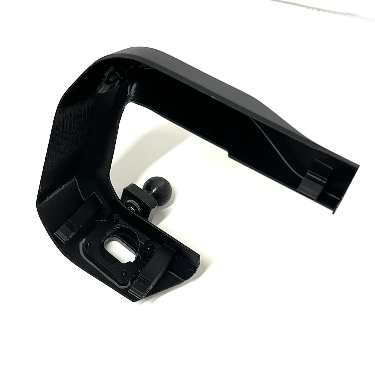 Custom ball mount for 2021-2025 F150 Vent Bezel snap-on