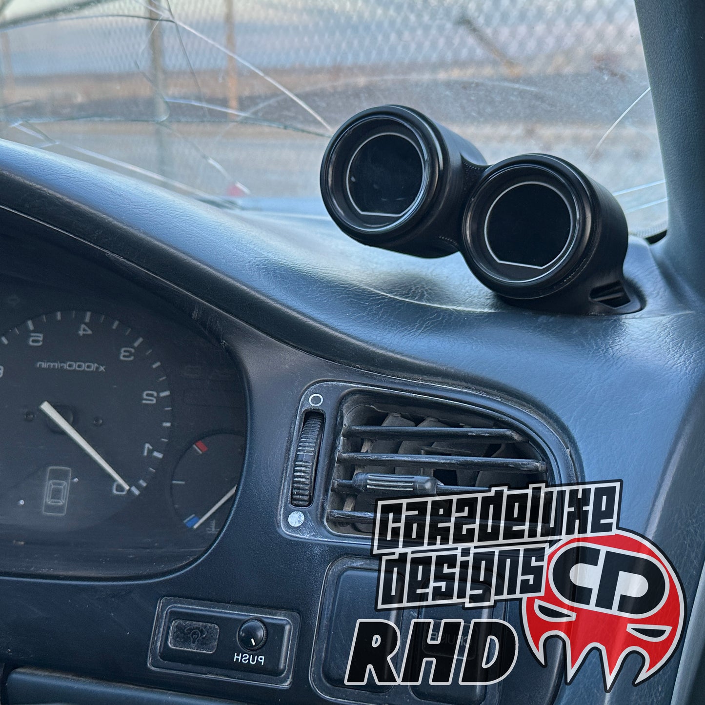 RHD CARZDELUXE GAUGE POD TRIPLE 1994-1997 ACCORD