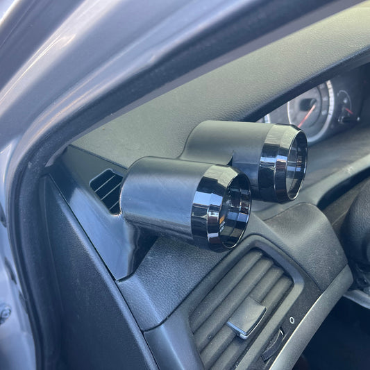Dual gauge pod mount 2008-2012 Accord functional defrost vent
