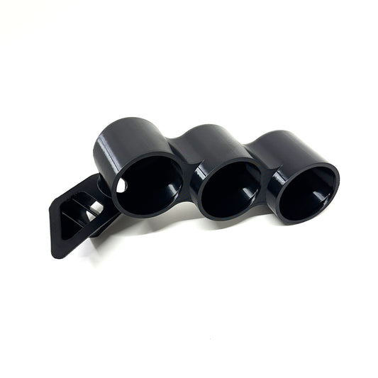 Triple gauge pod mount for 86 BRZ FRS 2013-2021 functional defrost vent