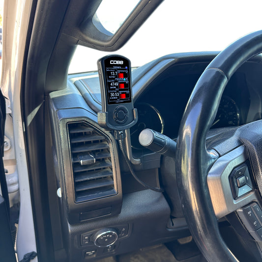 Custom Cobb mount for 2015-2020 Ford F150 vent bezel Fits Raptor
